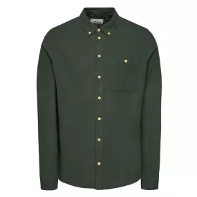 Blend long sleeve men's shirt 20716337 196110 green