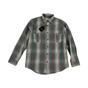 Filson Men's Washed Feather Cloth Shirt - Balsam Green