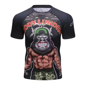 Gorilla Compression 'Broly' Elite Short Sleeve Rashguard