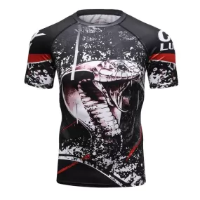 King Cobra Compression 'My Territory' Elite Short Sleeve Rashguard