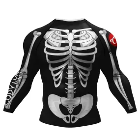 Skull 'Johnny Lawrence' Elite Long Sleeve Compression Rashguard