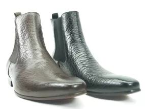 Textured Chelsea Boots